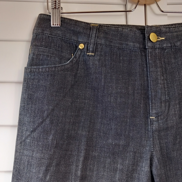 Autograph Weekend Cotton Jeans Indigo Size 12 Long Bootcut Stretch BNWT - Picture 2 of 13